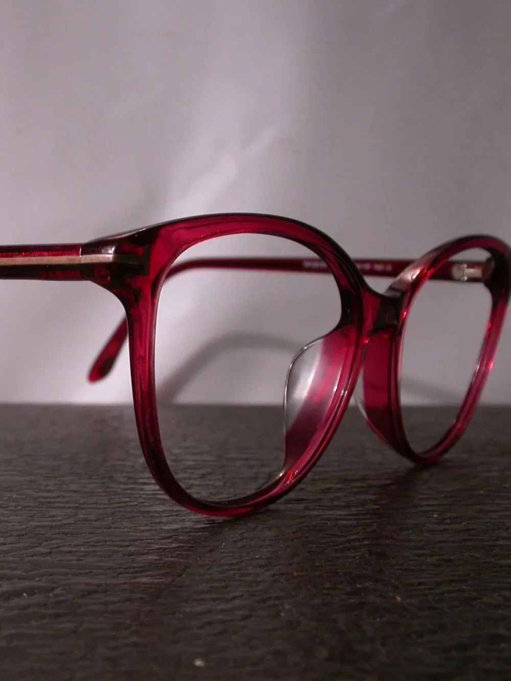 Tom Ford Frames Gold Pink Red Clear T Luxury Eyeglasses Made in Italy